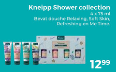  4 kneipp shower collection ml douche relaxing soft skin refreshing time 