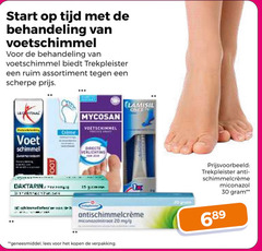  15 20 30 start voetschimmel trekpleister assortiment voet schimmel mycosan creme verlichting daktarin miconazolnitraat mg miconazol geneesmiddel lees 