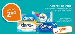  2 200 430 kleenex allergy comfort page droog toiletpapier original tissues stuks 