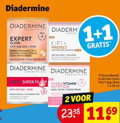  1 2 5 6 30 50 diadermine laboratoires expert glow anti visage dag jour derma vitamins stralen stimuleert rijpe huid peaux tres matures new diaderm lift protect pro collagen bescherming uva uvb vervuiling protection super filler micro actives versteviging hydra vitamin nutrition gevoelige hydrateert spender food essential nutri ml 