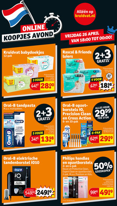  1 2 3 4 5 6 10 12 19 24 26 30 50 100 kruidvat.nl online avond kruidvat babydoekjes pak water vrijdag 18 00 rascal friends luiers by alive pock pack lotion soft maat stuks luier oral b tandpasta multipakken nieuwe formule professioneel ontworpen pro expert uur bescherming professionele pro-expert opzet borstels precision clean cross action stuk glazuur tanden verlengen daily protect ml ultimate opzetborstel black elektrische tandenborstel series live coaching sense philips opzetborstels protective premium kids sonicare goedkoper roze 