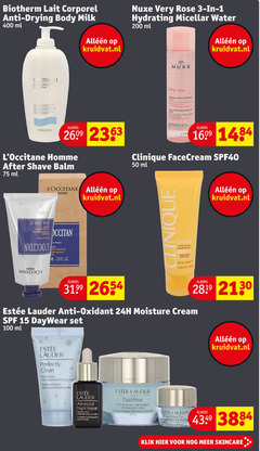  1 3 15 20 24 25 40 50 100 200 400 1609 biotherm lait corporel anti drying body milk ml kruidvat.nl rose hydrating water l home elders homme after shave france rasage lm oz hydratante nude nettoie re odense bes clinique facecream with avec high haute protection face cream lauder oxidant moisture daywear perfectly clean multi action foam cleanser purifying mask nettoyante masque advanced night repair synchronized recovery complex creme hydratation eye klik skincare 