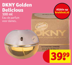  100 dkny golden ml eau parfum dames kruidvat.nl karan new york spray vaporisateur 