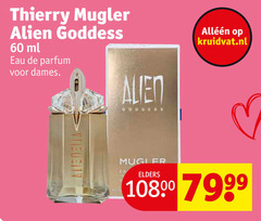  60 thierry alien goddess ml eau parfum dames kruidvat.nl elders 