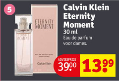  5 30 moment eternity calvin klein ml eau parfum dames spray vaporisateur 