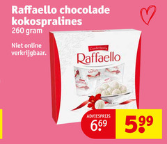  260 raffaello chocolade online confetteria 