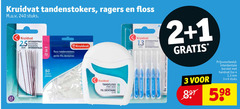  1 2 3 4 6 50 240 kruidvat tandenstokers floss stuks 2.5 mm 5 interdentale borsteltjes pieces portemonnee fils tandfloss dentaire mint 6x antibacterieel borstel handvat iso 