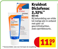  30 60 kruidvat 2 32 diclofenac ge gel mg pier angel ml milde pijn verband spier sportblessures geneesmiddel lees 