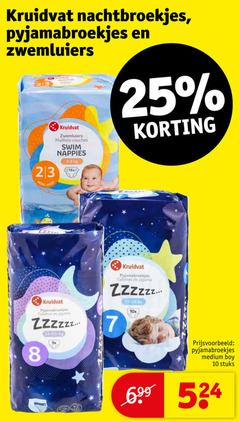  7 8 10 23 25 kruidvat nachtbroekjes pyjamabroekjes zwemluiers mini maillots swim 3. culottes pyjama 10x medium boy stuks 