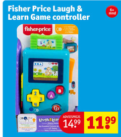  2 3 fisher price laugh learn game controller co far 6 mnd ear kleine gamer console b baby 