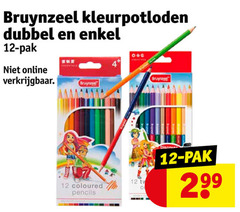  12 bruynzeel kleurpotloden dubbel enkel pak online coloured pencils tv 