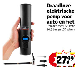  draadloze elektrische pomp auto fiets opladen usb kabel bar lcd scherm 