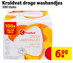  100 kruidvat droge washandjes stuks pack gebruik unique mm toilettes sec 69 