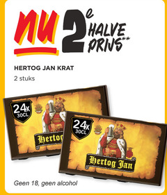  hertog jan krat bier 2 18 halve stuks alcohol 