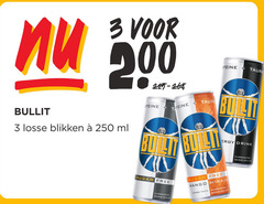  3 200 250 bullit blikken ml built drink serve chilled sugar free mango taste 