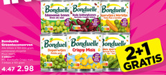  1 2 3 150 bonduelle soja edamame bonen rode kidneybonen haricots rouges kidney bite bit taste nutri score doperwtjes worteltjes petits pois carottes groenteconserven blikjes combineren crispy mais sperzieboon verts fijn fins 