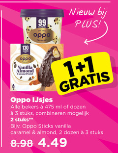  1 2 3 99 vanilla almond caramel swirl brothers ijsjes bekers ml dozen stuks combineren sticks 