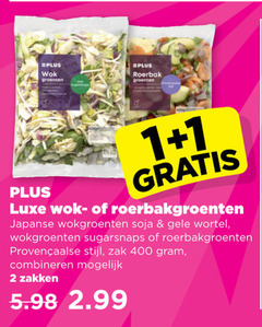  1 2 400 wok groenten roerbak luxe roerbakgroenten japanse wokgroenten soja gele wortel sugarsnaps stijl zak combineren zakken 