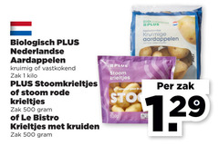  1 500 xn5009 biologisch nederlandse aardappelen kruimig vastkokend zak kilo stoomkrieltjes stoom rode krieltjes le bistro kruiden kruimige 