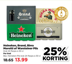  brand birra moretti heineken warsteiner krat bier 24 25 30 bierbrouwerij ricette familientradition seit pils 