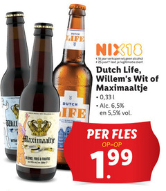  speciaalbieren 18 25 will blond fris re life dutch nix18 jaar alcohol legitimatie wit 6 5 fles 