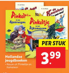  roos kameleon pinkeltje hollandse jeugdboeken rijksmuseum stuk 3.99 