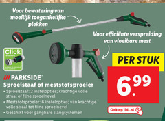  2 6 bewatering toegankelijke click system for standard verspreiding vloeibare mest stuk 99 parkside volle straal fijne sproeinevel gangbare slangsystemen lidl.nl 