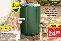  regenton 24 60 250 click system for standard systems parkside opvouwbare flexibele wateropvang slangaansluiting gangbare slangsystemen temperatuurbestendig weerbestendig cm l woensdag regenwater tuin besproeien milieuvriendelijk stuk lidl.nl 