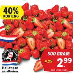  25 28 40 500 nederlandse boer bodem hollandse aardbeien 