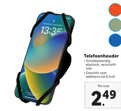  4 6 veeg maandag 13 35 telefoonhouder elastisch verschuift telefoons stuk 