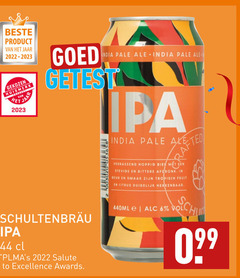  schultenbrau speciaalbieren 6 44 2022 jaar gekozen huismerk india getest verrassend bier bittere afdronk geur tropisch fruit citrus duidelijk salute to excellence awards 