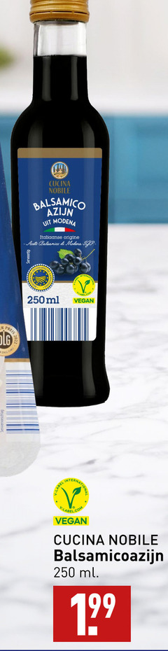  20 250 cucina nobile balsamico azijn modena italiaanse origine internal ml bel international balsamicoazijn 