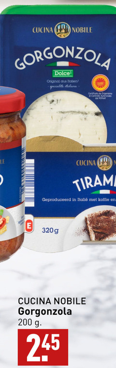  200 cucina nobile gorgonzola original italien specialite da tiramisu koffie 