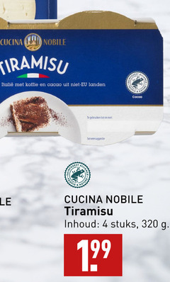  tiramisu 4 320 cucina nobile koffie cacao landen gebruiken serveersuggestie people nature cocoa inhoud stuks 