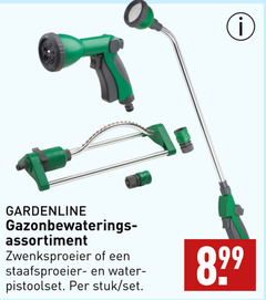  gardenline assortiment zwenksproeier water stuk 