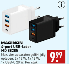  4 12 18 20 port usb lader vier apparaten gelijktijdig opladen 2x 1x stuk 