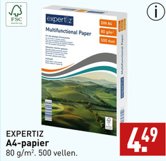  80 500 fsc www.fsc.org multifunctional paper for all common printing systems impression gangbare char bright white blanc brillant briljante helder wit din a4 papier vellen 