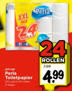  perla toiletpapier 3 24 xxl pack rolls rollen 