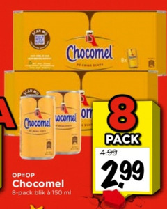  8 150 chocomel pack blik ml 