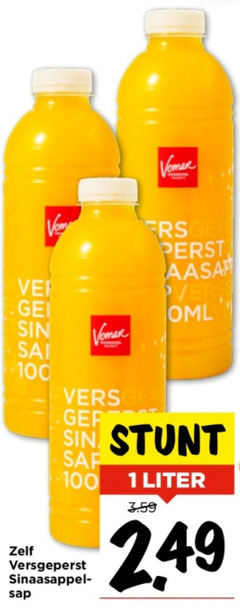  vruchtensap 1 100 vomare ge sap liter versgeperst sinaasappel 