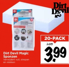  20 devil sponzen verwijdert vuil strepen vlekken pack 3.99 