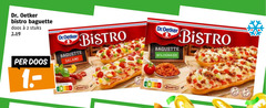  2 dr. oetker bistro baguette doos stuks dr.oetker salami bolognese score 