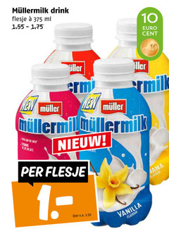  10 12 drink flesje ml cent new liter v.a. vanilla flavour 