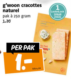  1 250 cracottes naturel pak kilo spaar zegel 