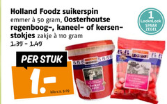  1 50 holland suikerspin emmer oosterhoutse kaneel kersen stokjes zakje stuk kilo v.a. spin spaar zegel 