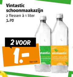  1 2 100 vintastic schoonmaakazijn flessen liter fantastic 