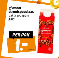  300 pak kilo gwoon speculaas 