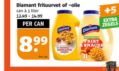  3 diamant frituurvet olie liter 5 zegels 8 99 krokante friet frituurolie snacks 