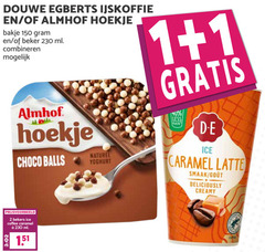  almhof douwe egberts vruchtenyoghurt ijskoffie 1 2 140 150 hoekje bakje beker ml combineren choco balls naturel yoghurt less plastic ice caramel latte creamy bekers coffee 