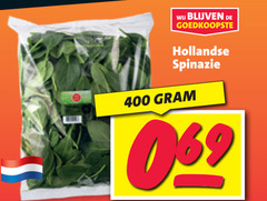  69 400 hollandse spinazie 